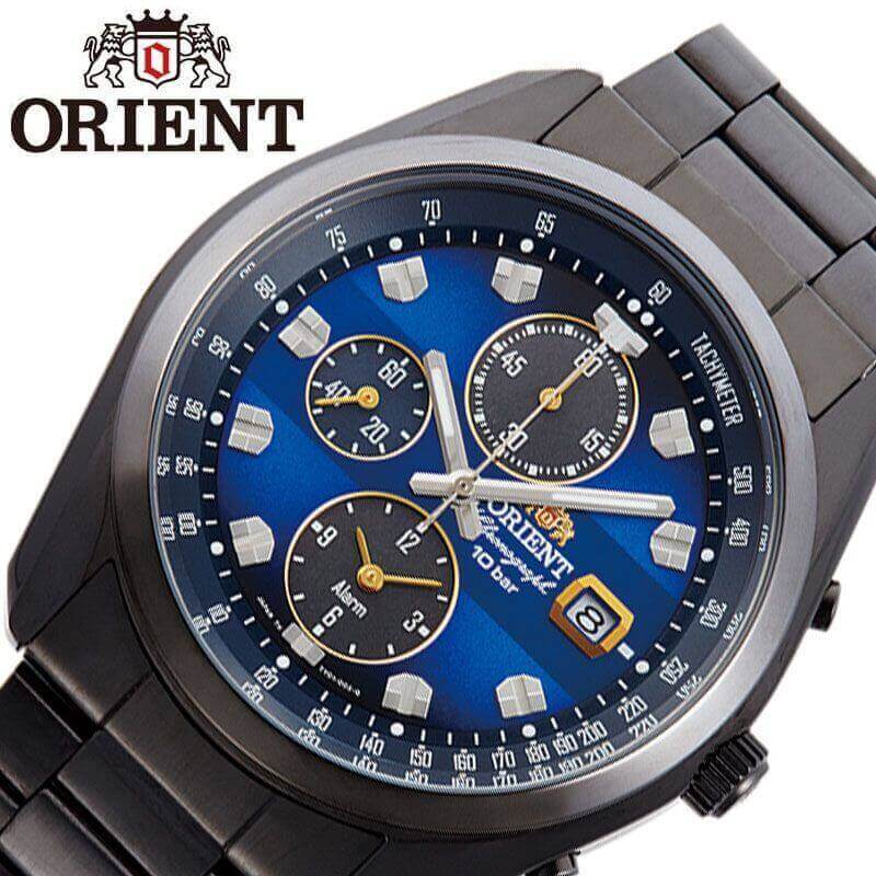 廉売オリエント ORIENT 腕時計 メンズ WV0081TY クォーツ ブルー ガンメタル 国内正規品 オリエントスター