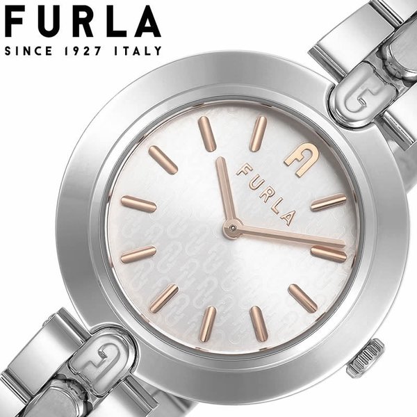フルラ 腕時計 FURLA 時計 ロゴリンクス LOGOLINKS レディース シルバー WW00002005L1