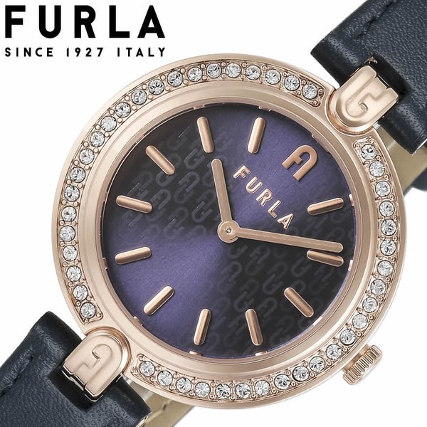フルラ 腕時計 FURLA 時計 ロゴリンクス LOGOLINKS レディース ネイビ− WW00002006L3