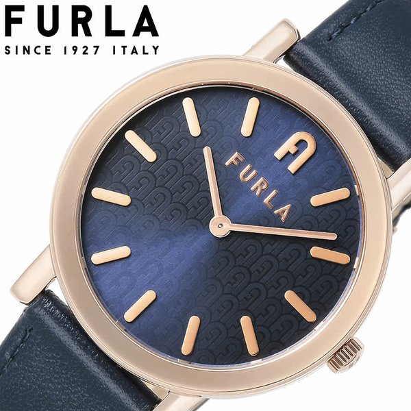 フルラ 腕時計 FURLA 時計 ミニマルシェイプ MINIMALSHAPE レディース ネイビー WW00003004L3
