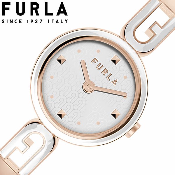フルラ 腕時計 FURLA 時計 バングル BANGLE レディース ホワイト WW00010006L3