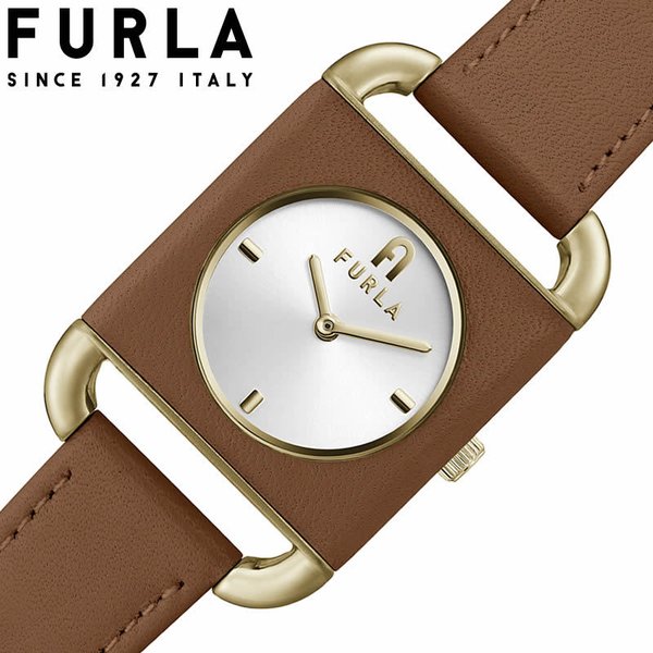 フルラ 腕時計 アルコスクエア FURLA ARCO SQUARE レディース ブラウン 時計 WW00017002L2