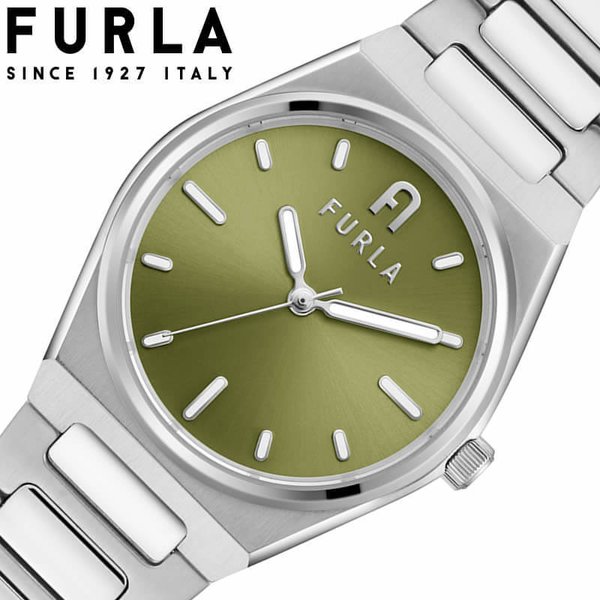 フルラ 腕時計 テンポ ミニ FURLA TEMPO MINI レディース グリーン シルバー 時計 WW00020008L1 人気 おすすめ おしゃれ ブランド