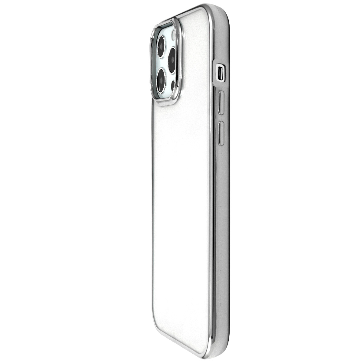 iPhone 13 Pro Max用メタリックバンパーソフトクリアケース 2021年秋発売 apple アップル アイフォン 13 プロマックス｜watch-me｜03