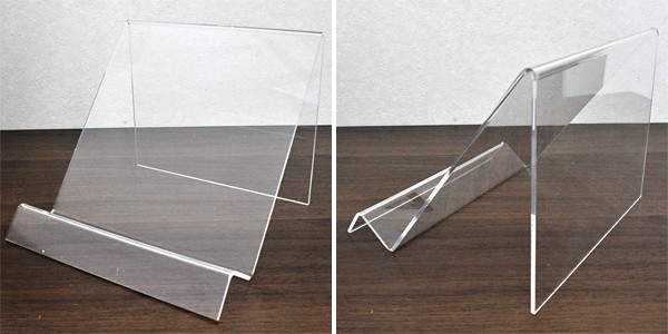 展示用に最適 横長ワイド アクリルスタンド H12×W15cm : 円網堂 - 通販