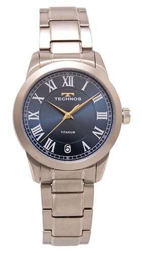 TECHNOS（時計） メンズウォッチ（文字盤カラー：ネイビー系）の商品 