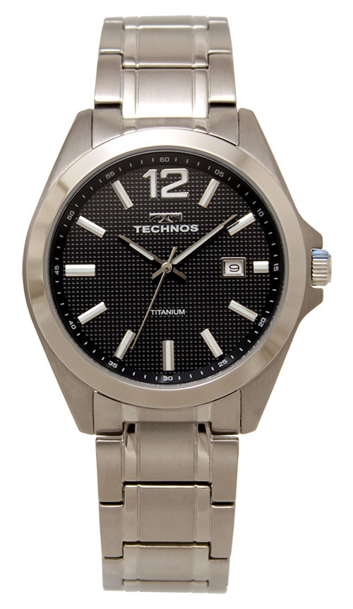 テクノス　T9B67　チタンケース＆ベルト 三針 カレンダー  腕時計 メンズ TECHNOS 正規品 アウトレット｜watch-outletstore｜02