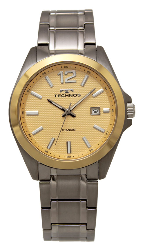 テクノス　T9B67　チタンケース＆ベルト 三針 カレンダー  腕時計 メンズ TECHNOS 正規品 アウトレット｜watch-outletstore｜03