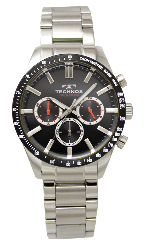 テクノス　T9B87 オールステンレス クロノグラフ 腕時計 メンズ TECHNOS 正規品 アウトレット｜watch-outletstore｜02