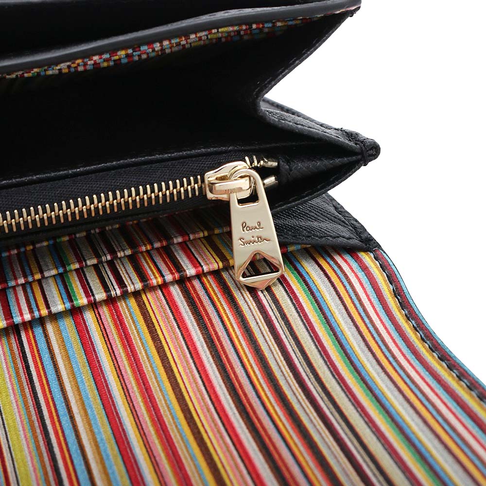 【並行輸入品】ポールスミス PAUL SMITH 長財布 m1a-4608x-bmults-79 メンズ ブラックの画像