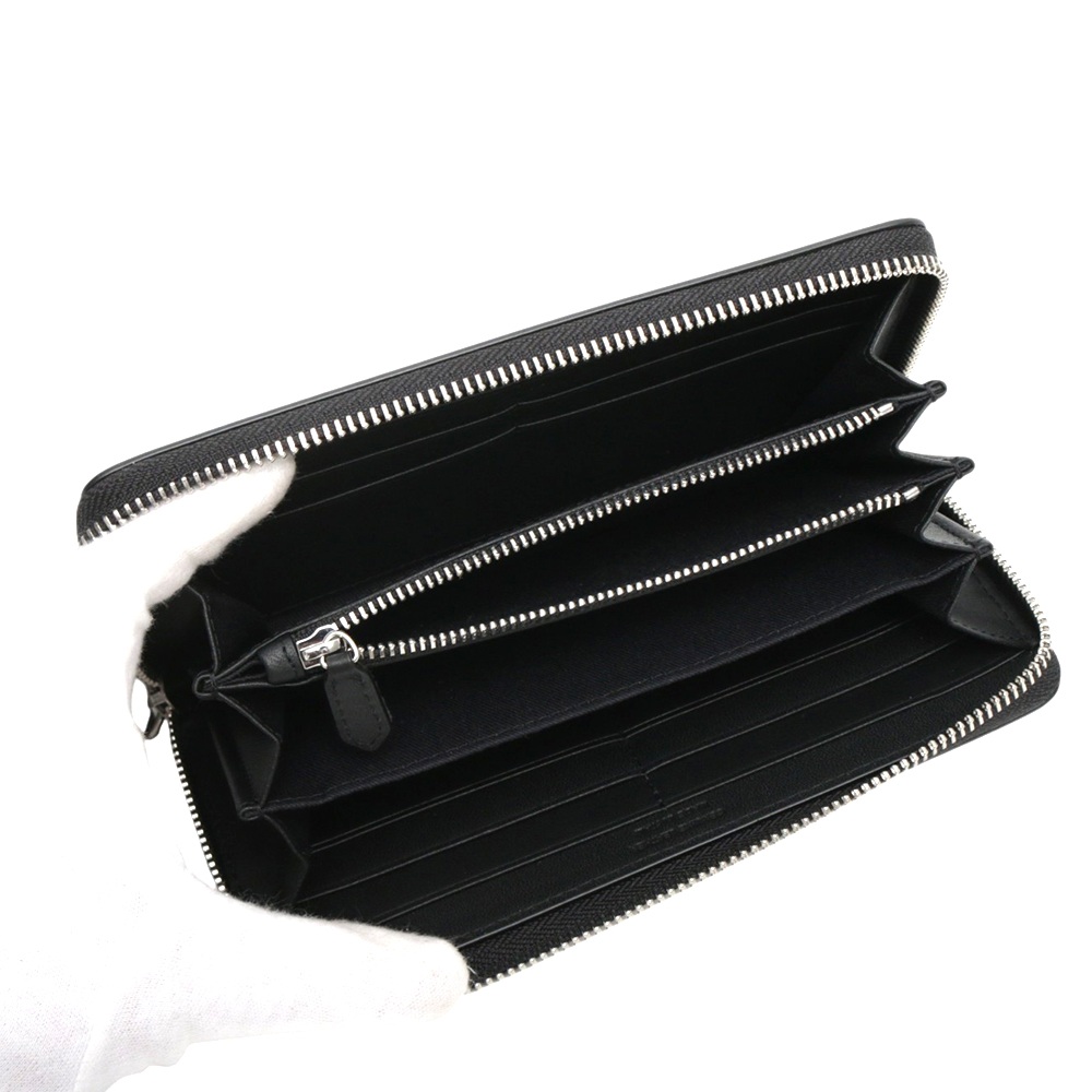 【並行輸入品】ヴィヴィアンウエストウッド VIVIENNE WESTWOOD SAFFIANO THIN LINE ORB 長財布 51050003-l001n-n402 ユニセックス N402/ブラックの画像