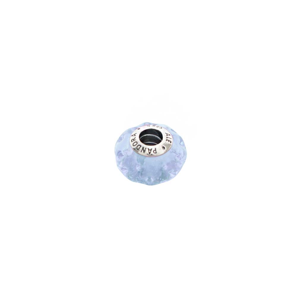 【並行輸入品】パンドラ PANDORA Moments Wavy Lavender Murano Glass チャーム 798875c00 レディース ラベンダーの画像