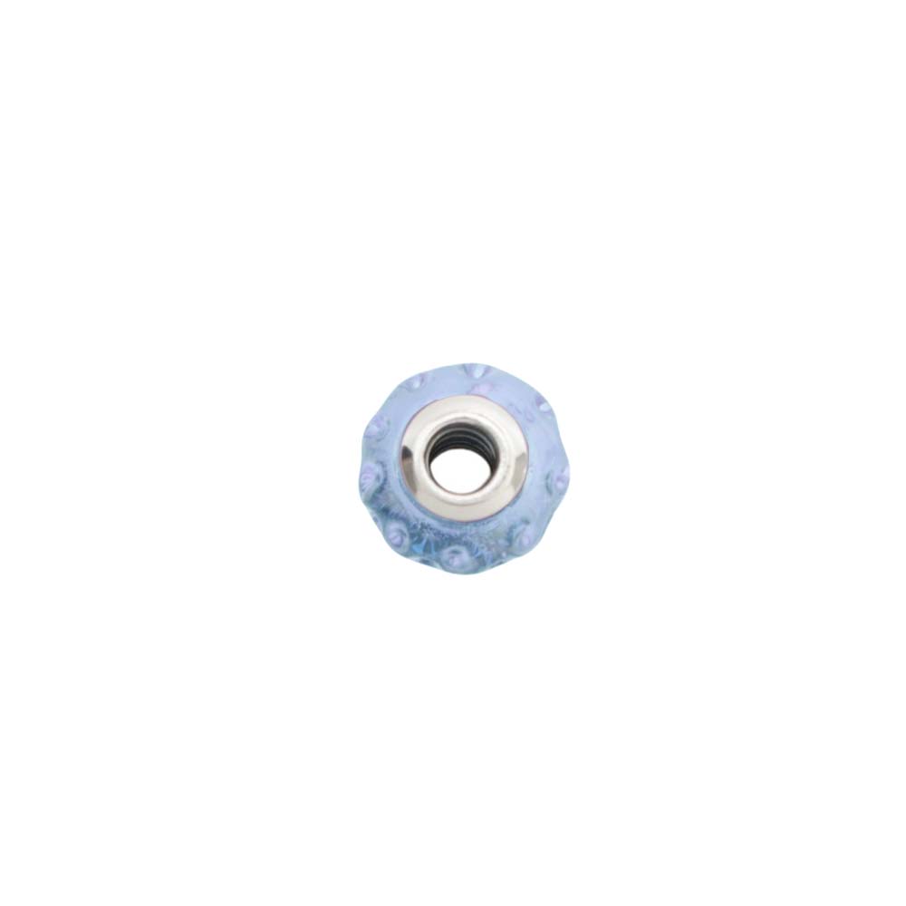 【並行輸入品】パンドラ PANDORA Moments Wavy Lavender Murano Glass チャーム 798875c00 レディース ラベンダーの画像