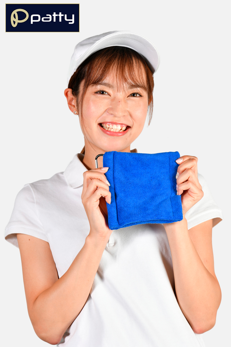 リンゴルフ　オリジナル　スポーツタオル　カラビナ付 ゴルフ用品 ゴルフスポーツタオル ゴルフタオル ゴルフクラブ用