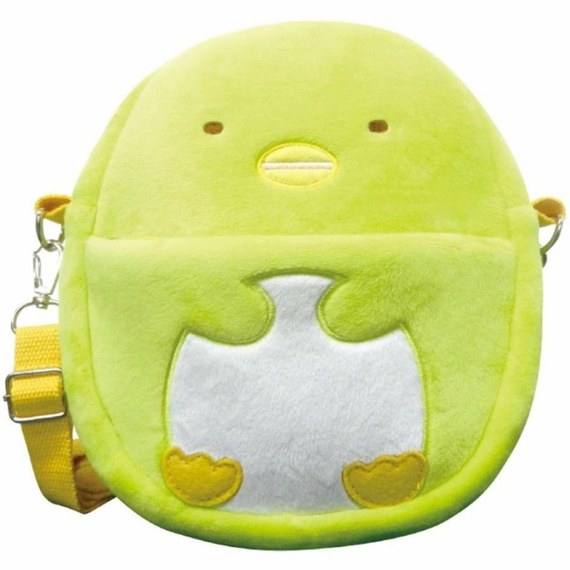 すみっコぐらし グッズ ぬいぐるみポシェット しろくま ねこ ぺんぎん