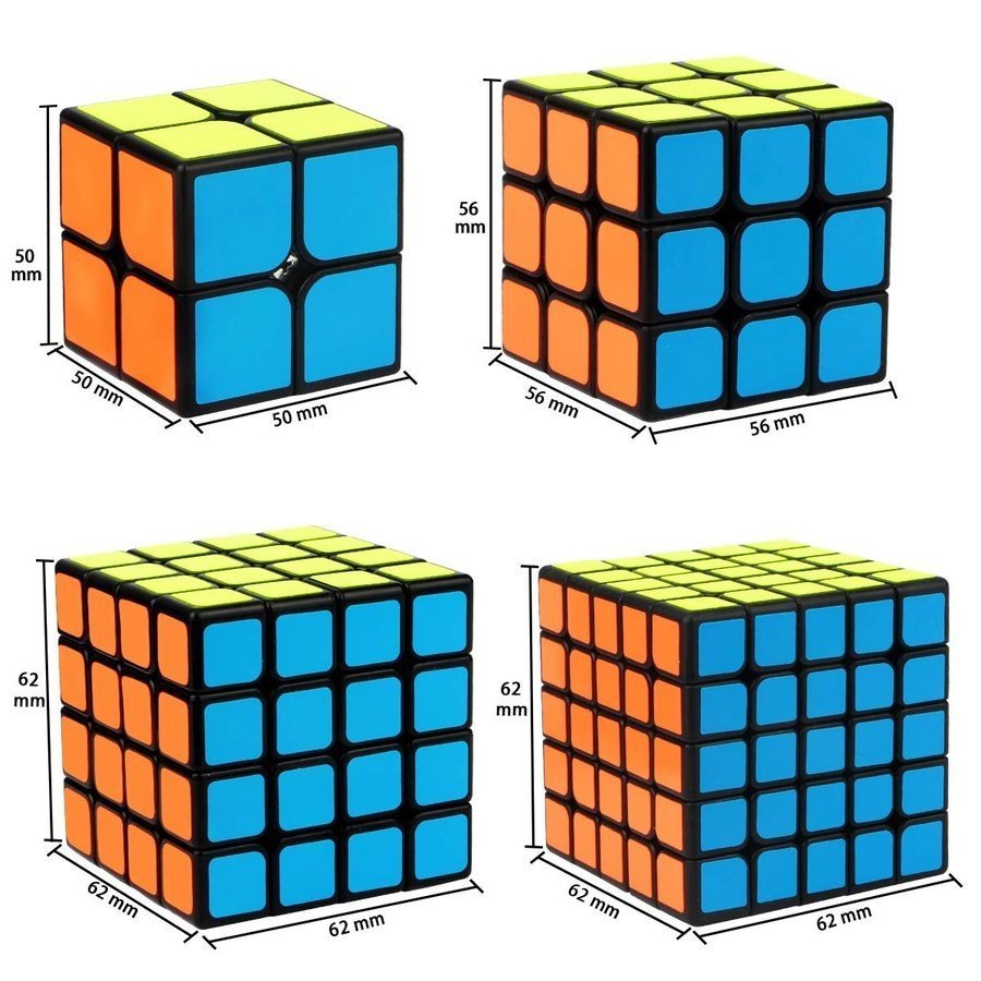 スピードキューブ 3×3 2×2 4×4 5×5 セット コンプリートセット ルービックキューブ 立体パズル 競技 ゲーム パズル 脳トレ クリスマス  :oa071:emonRヤフーショッピング店 - 通販 - Yahoo!ショッピング