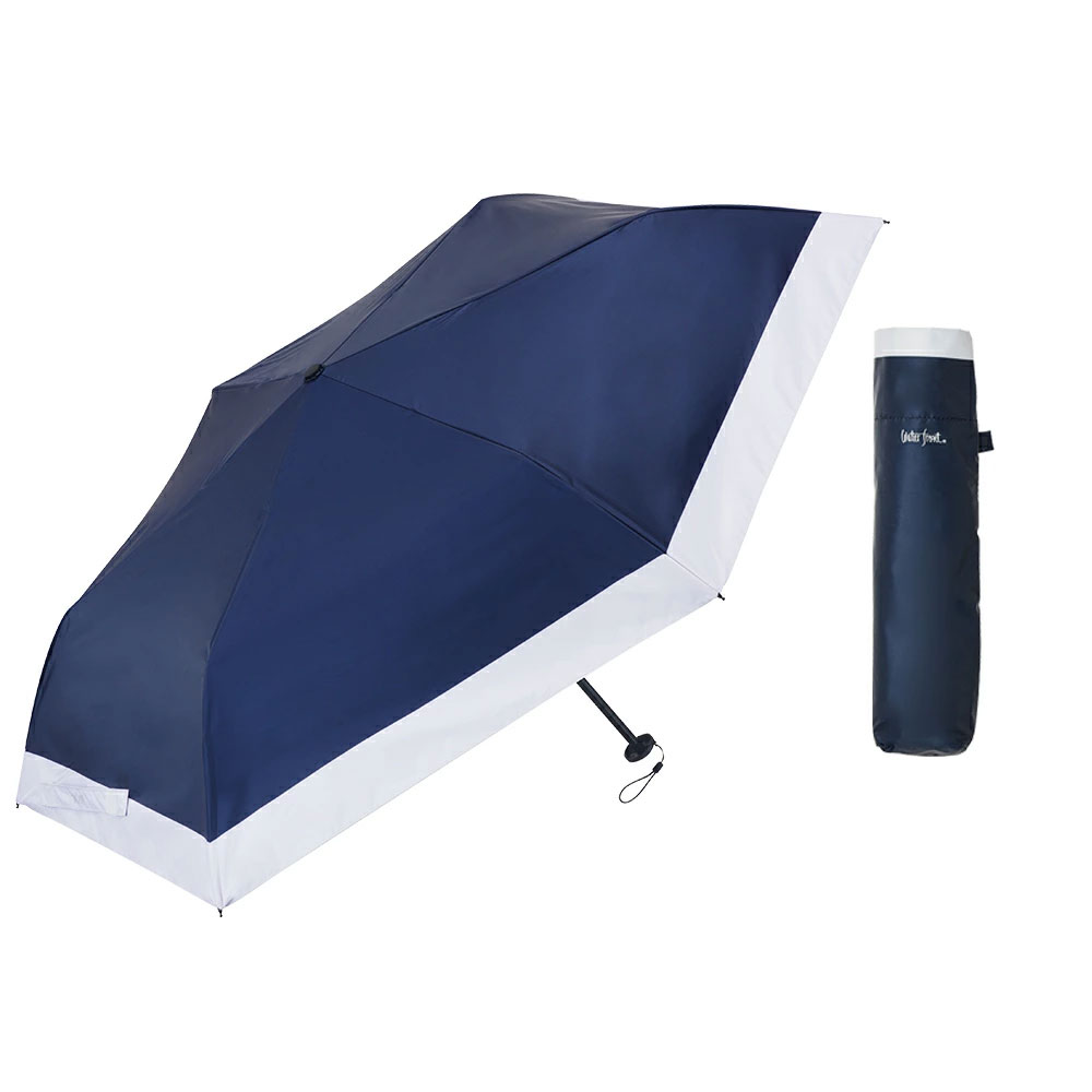 【上下セット】断捨離中特価　3.4回着用美品【現行カタログ製品】定価21560円 Waterfront（ウォーターフロント） 公式限定 超軽量130g 日傘 NEW極軽