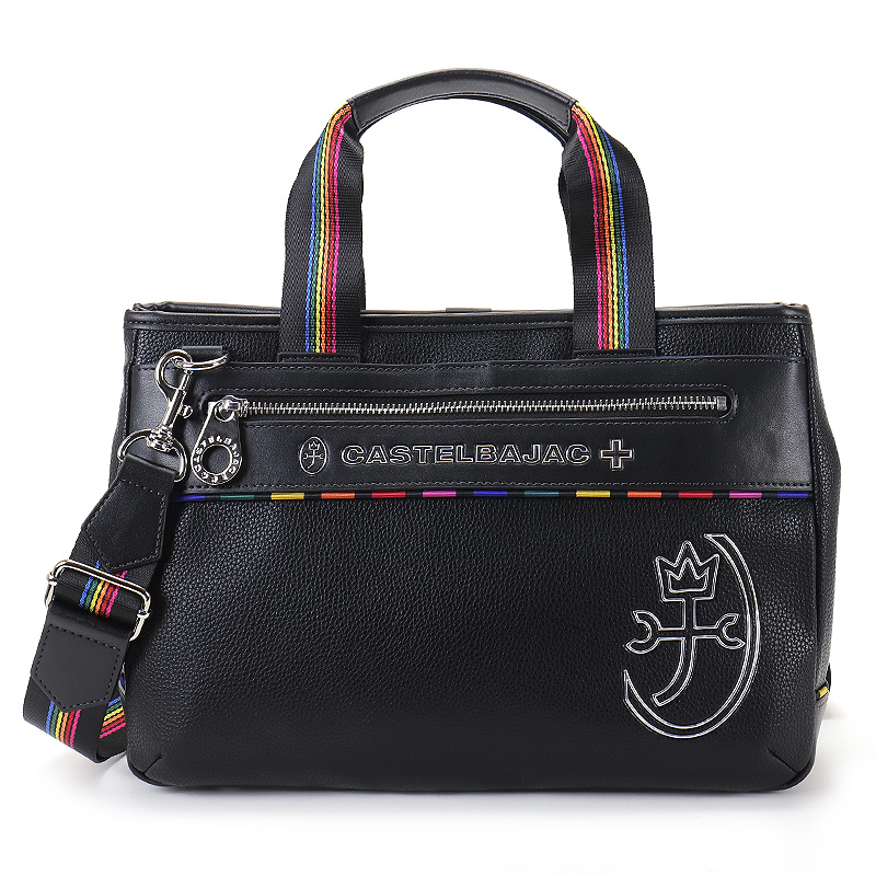 CASTELBAJAC ブラックハンドバッグ CASTELBAJAC（カステルバジャック） バッグ トートバッグ ＆ショルダー