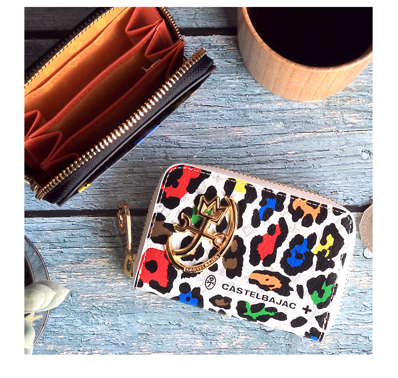 CASTELBAJAC（カステルバジャック） Leopard レオパール コインケース