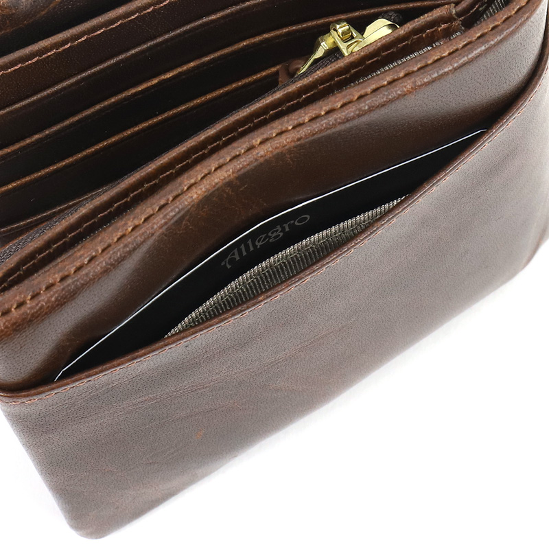 Allegro アレグロ エスポワール 二つ折り財布 札入れ ウォレット 折
