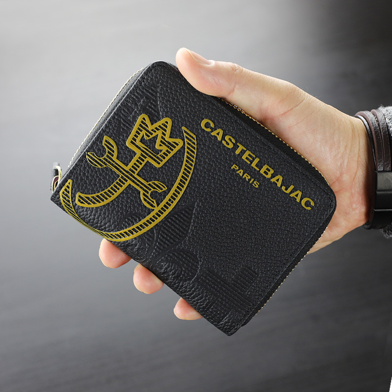 CASTELBAJAC（カステルバジャック） カヌレ小物 二つ折り財布 ラウンド