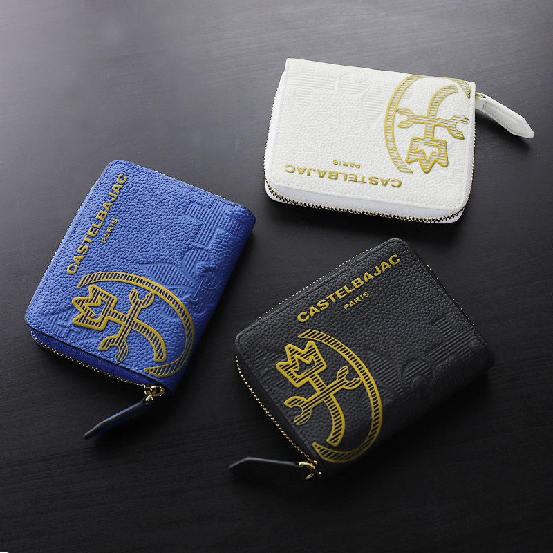 CASTELBAJAC（カステルバジャック） カヌレ小物 二つ折り財布 ラウンド