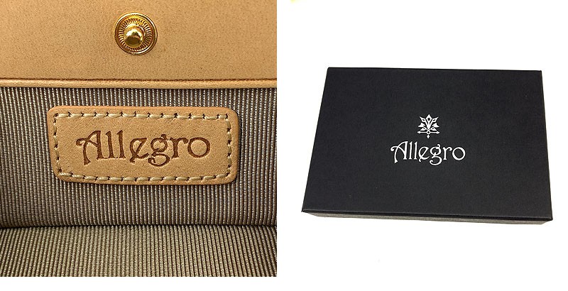 Allegro アレグロ オーリオ コインケース 小銭入れ ボックス型 パス 
