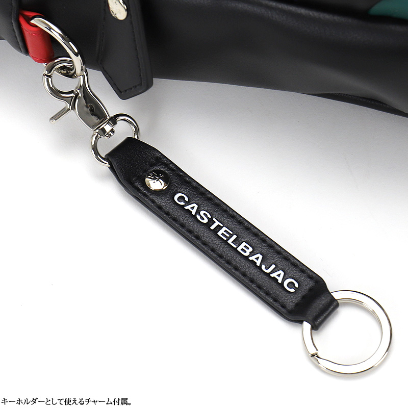 CASTELBAJAC カステルバジャック シャアル ショルダーバッグ 斜め掛けバッグ B5 A5 合皮 普段使い 通勤 旅行 ビジネス ゴルフ 052112 メンズ レディース 正規品の画像