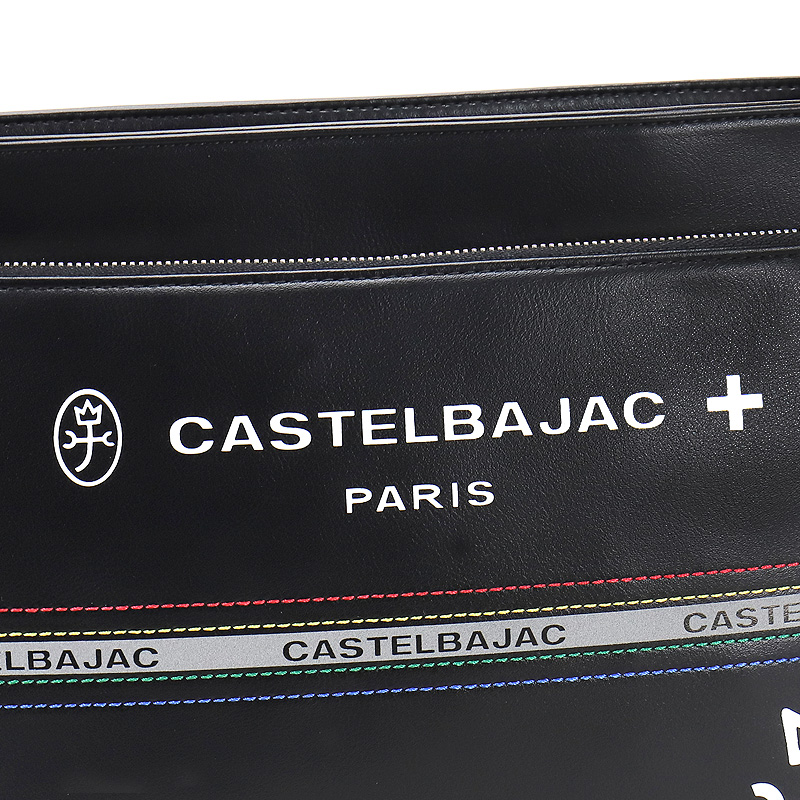 CASTELBAJAC カステルバジャック シャアル ショルダーバッグ 斜め掛けバッグ B5 A5 合皮 普段使い 通勤 旅行 ビジネス ゴルフ 052112 メンズ レディース 正規品の画像
