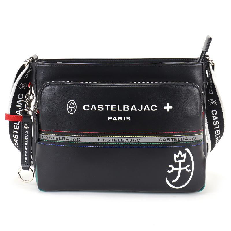 CASTELBAJAC カステルバジャック シャアル ショルダーバッグ 斜め掛けバッグ B5 A5 合皮 普段使い 通勤 旅行 ビジネス ゴルフ 052112 メンズ レディース 正規品の画像