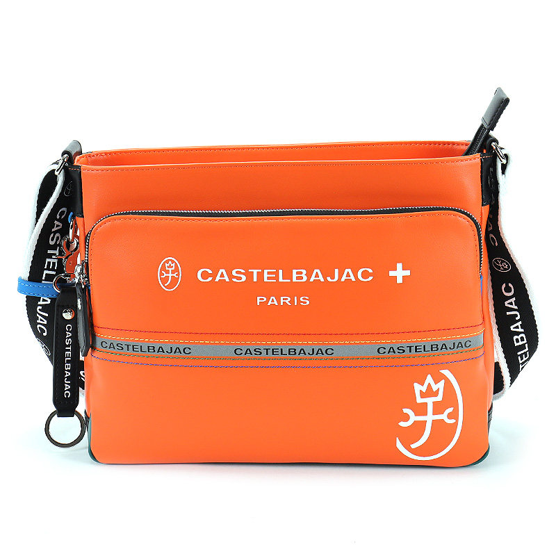 CASTELBAJAC カステルバジャック シャアル ショルダーバッグ 斜め掛けバッグ B5 A5 合皮 普段使い 通勤 旅行 ビジネス ゴルフ 052112 メンズ レディース 正規品の画像