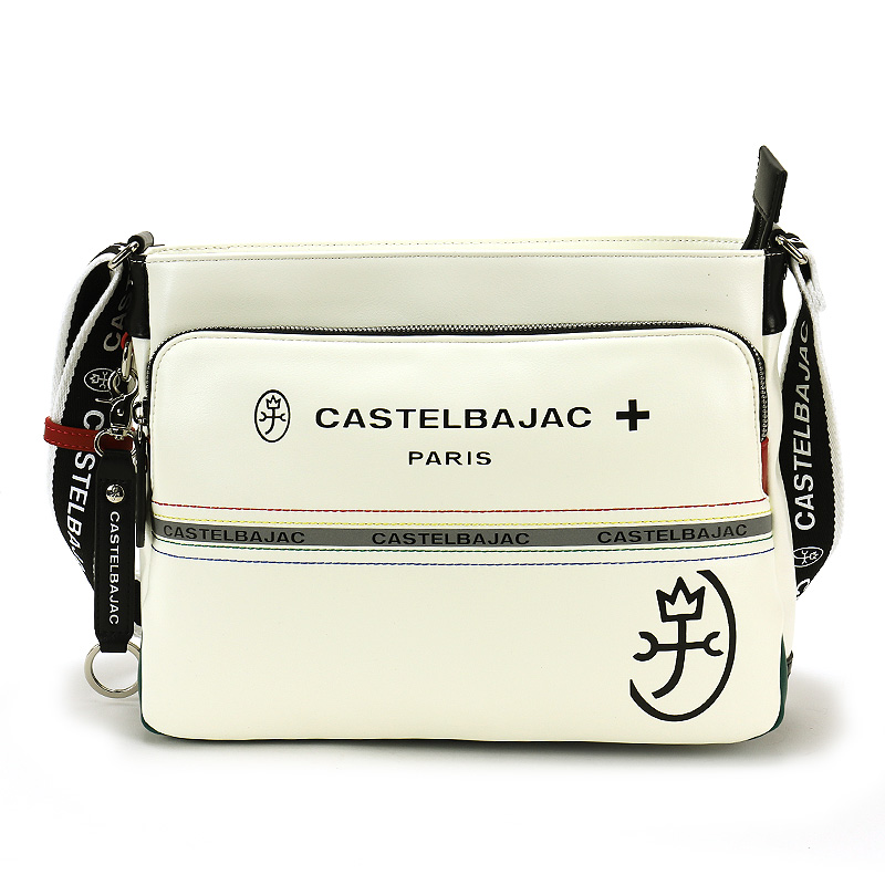 CASTELBAJAC カステルバジャック シャアル ショルダーバッグ 斜め掛けバッグ B5 A5 合皮 普段使い 通勤 旅行 ビジネス ゴルフ 052112 メンズ レディース 正規品の画像