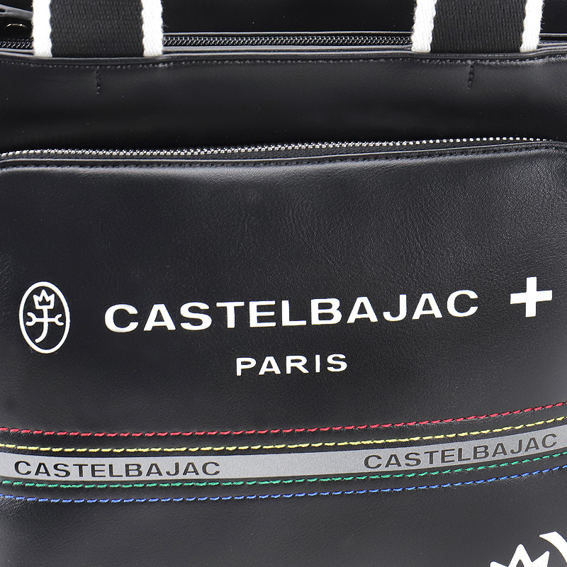 CASTELBAJAC カステルバジャック シャアル ショルダーバッグ トートバッグ 2WAY A5 合皮 普段使い 通勤 旅行 ビジネス ゴルフ 052113 メンズ レディース 正規品の画像