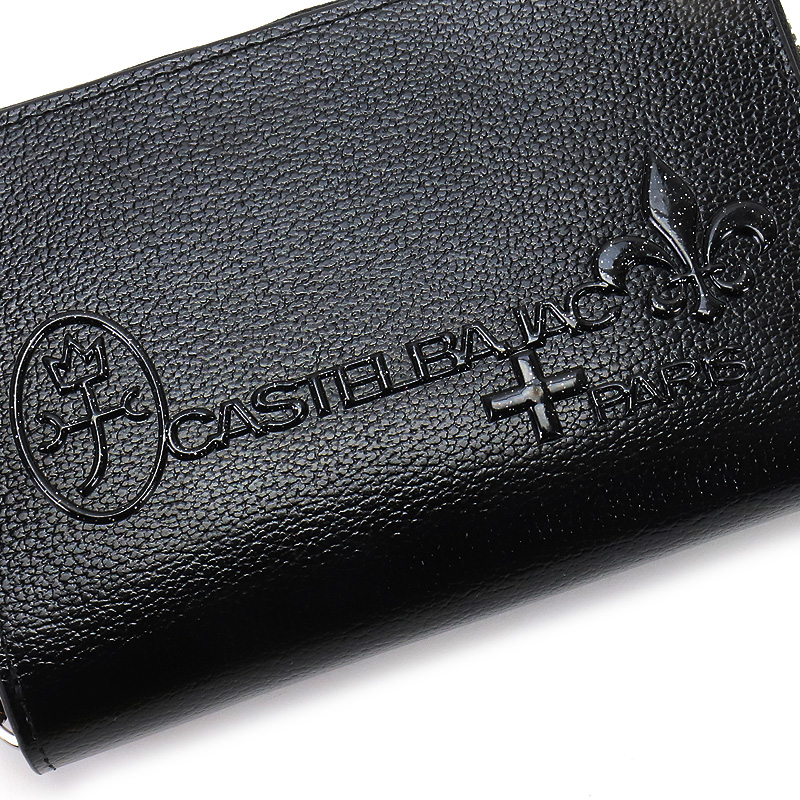 CASTELBAJAC（カステルバジャック） グリッター 二つ折り財布 セミ長