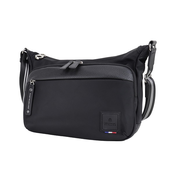 極美品】CASTELBAJAC ショルダーバッグ ボディバッグ ブラック