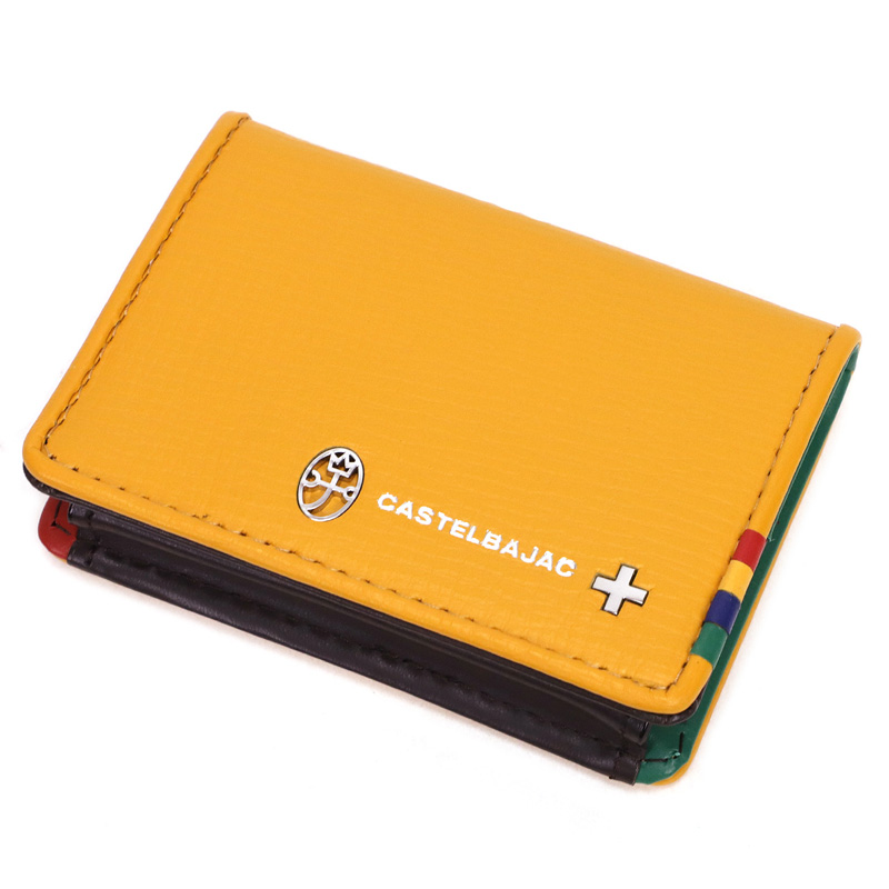 カステルバジャック プレス ケース 057612?イエロー CASTELBAJAC（カステルバジャック） Press小物 プレス小物 コイン