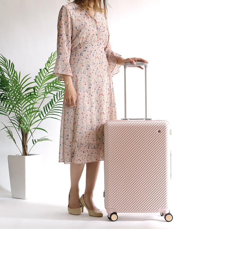 HaNT ハント ours アワーズ スーツケース 47L 63cm 3.6kg 3〜4泊 4輪