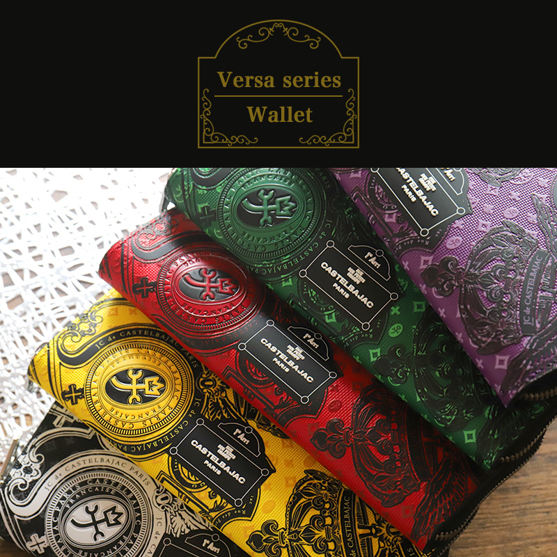 カステルバジャック 長財布 CASTELBAJAC メンズ レディース カルネ 財布 ラウンドファスナー財布 ロングウォレット 牛革 革 革財布 ユニセックス 男性 男 メンズ財布 本革 お財布 おしゃれ ビジネス ブラック 黒 仕事 通勤 上質 人気 ギフト プレゼント 就職祝い 32615 CASTELBAJAC（カステルバジャック） Versa ヴェルサ ラウンド