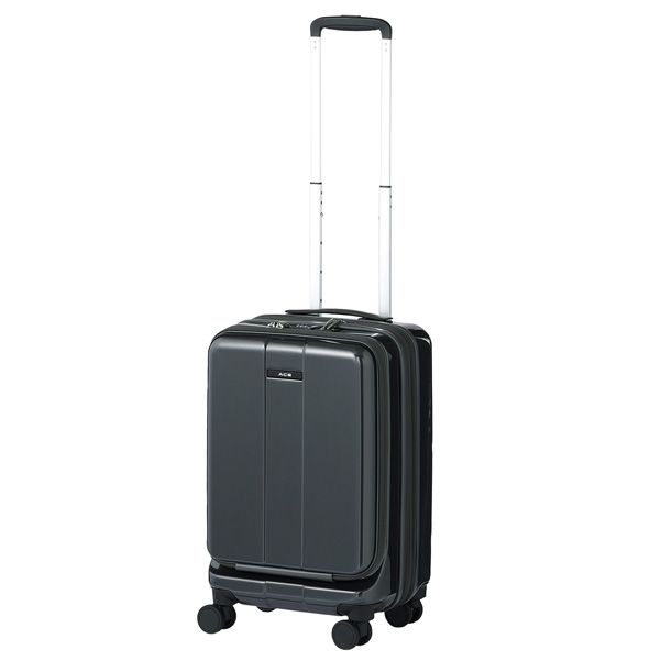 ACE エース フォールズ スーツケース 31〜41L 48cm 3.3kg 2〜3泊 4輪 TSAロック 機内持込み 拡張 フロントオープン  ストッパー付き 軽量 06905