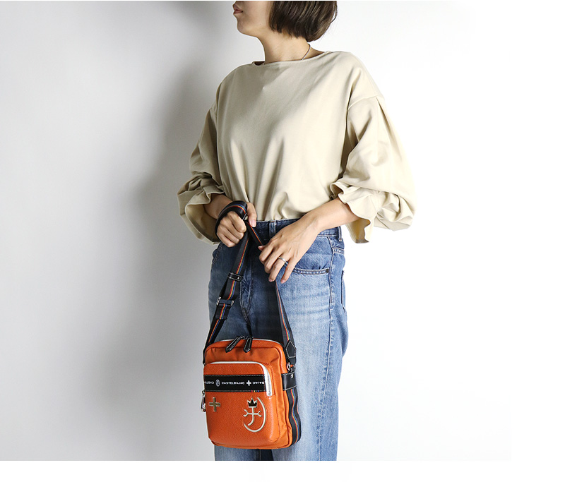 CASTELBAJAC カステルバジャック コネクト ミニショルダーバッグ 斜め 