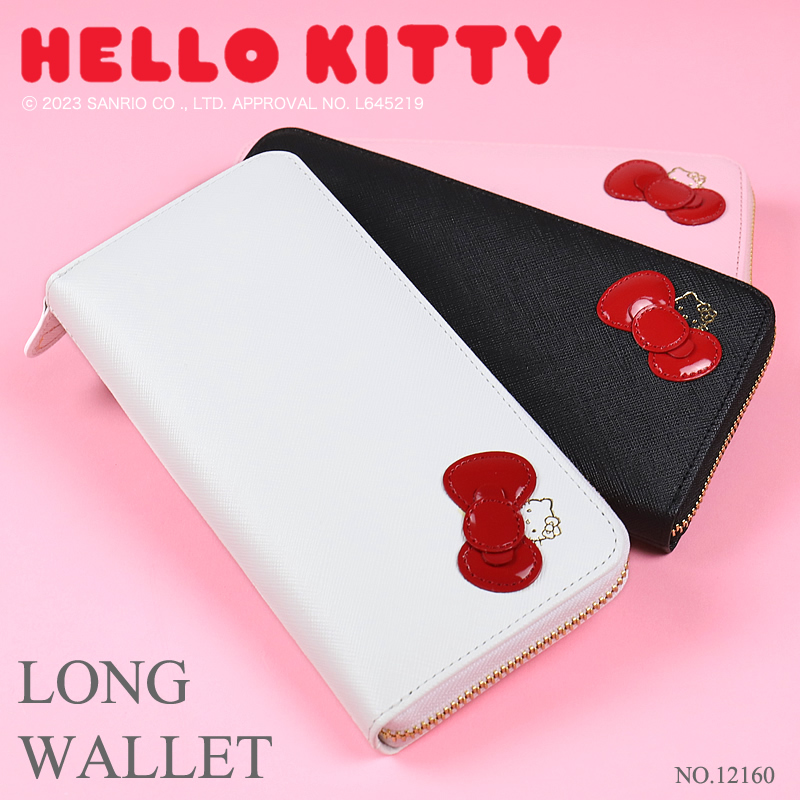 HELLO KITTY ハローキティ ラウンドファスナー長財布 札入れ ロング