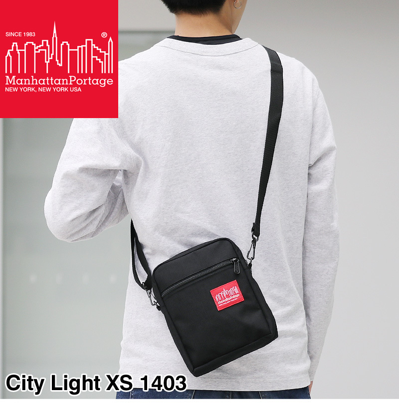 Manhattan Portage マンハッタンポーテージ City Light-XS シティライトXS ミニショルダーバッグ ウエストポーチ  2WAY メンズ レディース 1403 :1403:かばん専門shopウォーターモード - 通販 - Yahoo!ショッピング