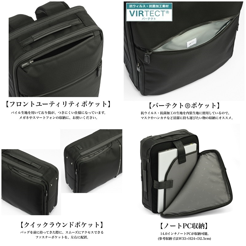ace. GENE LABEL エースジーン リュック 15L 20L ace.GENE