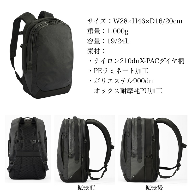 ace. GENE LABEL エースジーン リュック 19L 24L ace.GENE ラグ