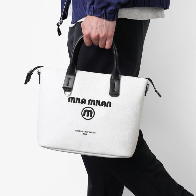 mila milan（ミラ・ミラン） MIMI ププリエ ミニトートバッグ 2WAY