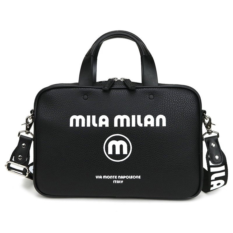 MILA MILAN ミラミラン Corso コルソ ミニブリーフケース ドライビングトートバッグ ミニトートバッグ B5 250504 合皮 防水 撥水 メンズ レディース｜watermode｜02