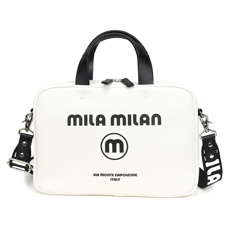 MILA MILAN ミラミラン Corso コルソ ミニブリーフケース ドライビングトートバッグ ミニトートバッグ B5 250504 合皮 防水 撥水 メンズ レディース｜watermode｜03