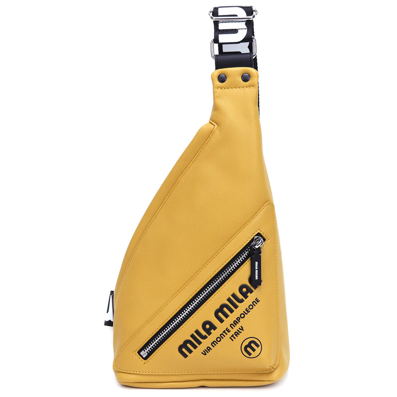 【新品】mila milan　ウエストボディバッグエリオ　ゴールド17,600円 mila milan（ミラ・ミラン） Primo プリモ ボディバッグ ワン