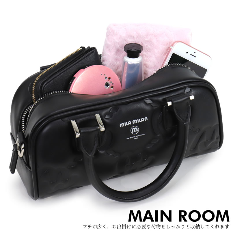 mila milan MILA MILAN ミラミラン Rosso ロッソ ミニボストン