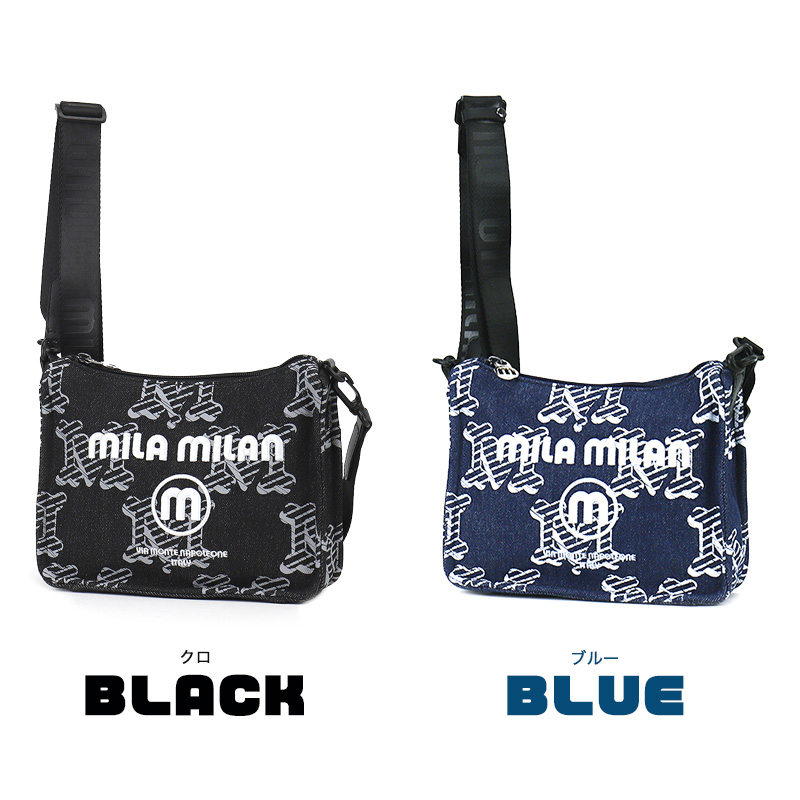 mila milan（ミラ・ミラン） デニーモ ミニショルダーバッグ